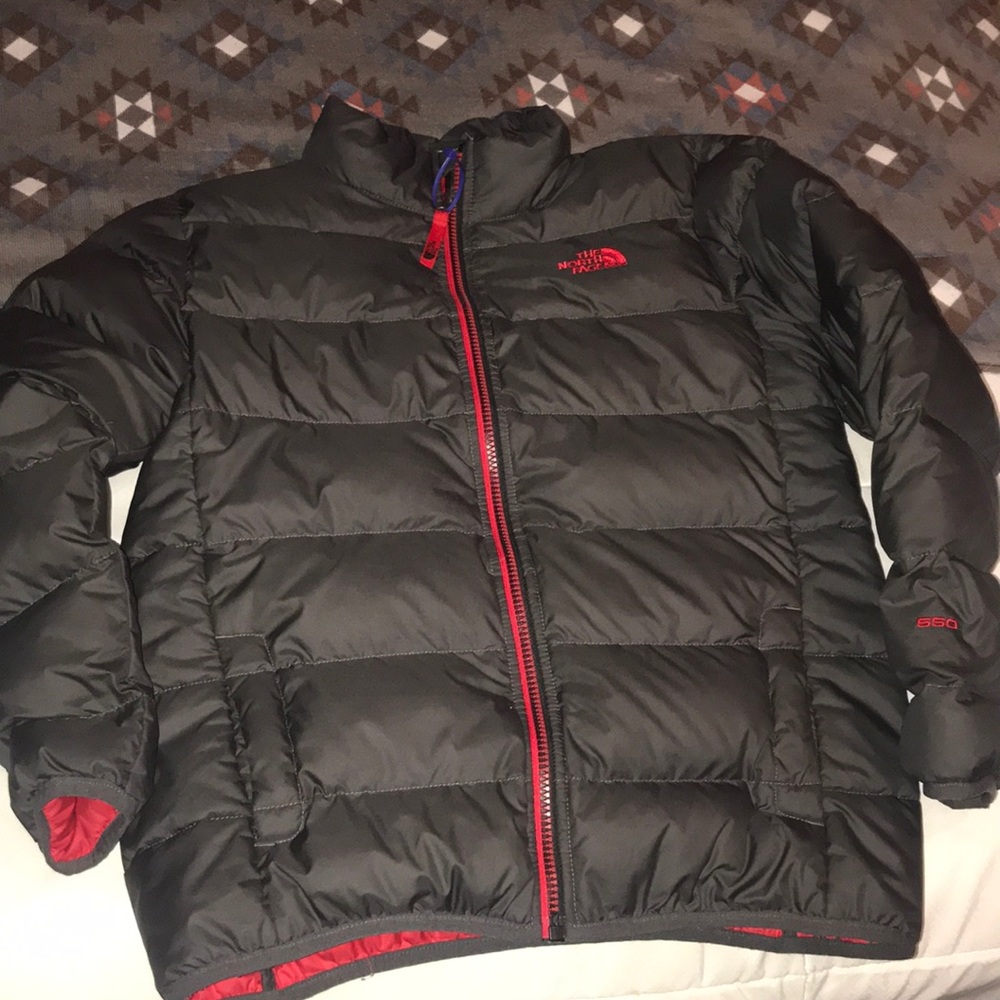 Boys north face winter jacket